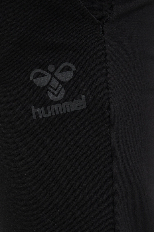 czarny Hummel spodnie dresowe hmlISAM 2.0 REGULAR PANTS