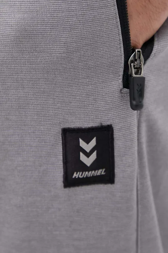 szary Hummel spodnie dresowe Interval