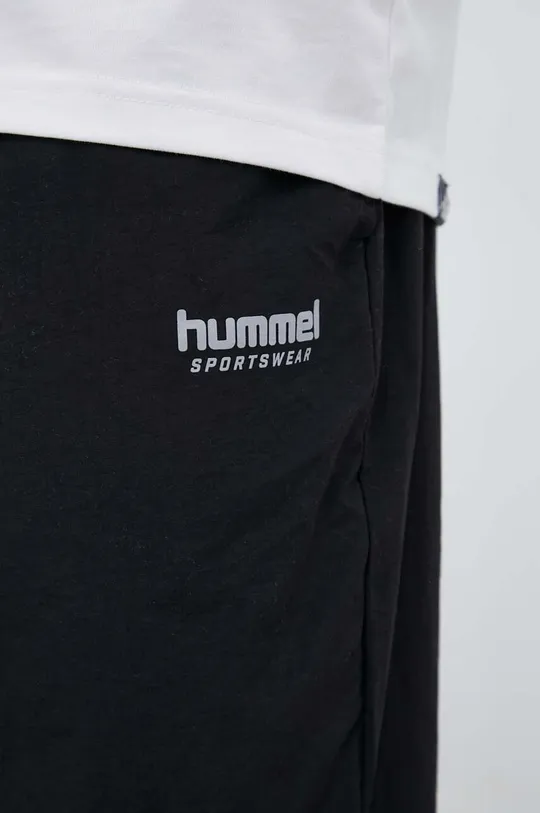 czarny Hummel spodnie dresowe