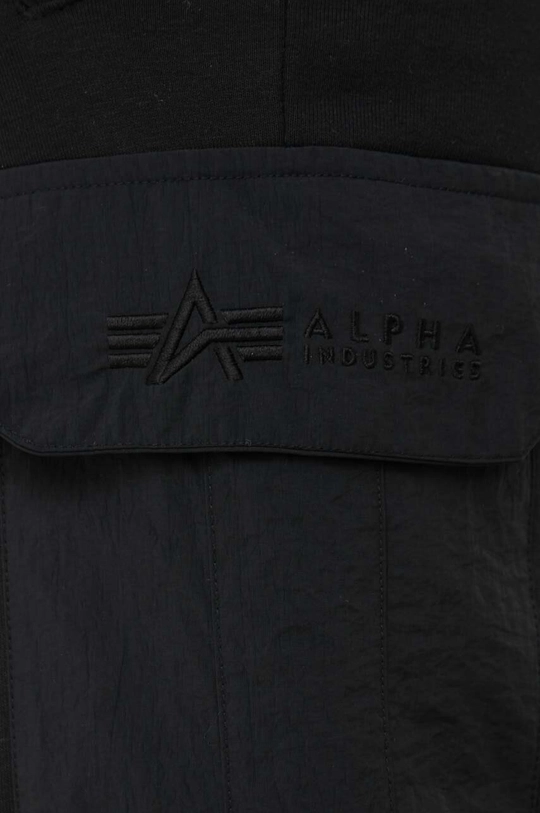 μαύρο Παντελόνι φόρμας Alpha Industries