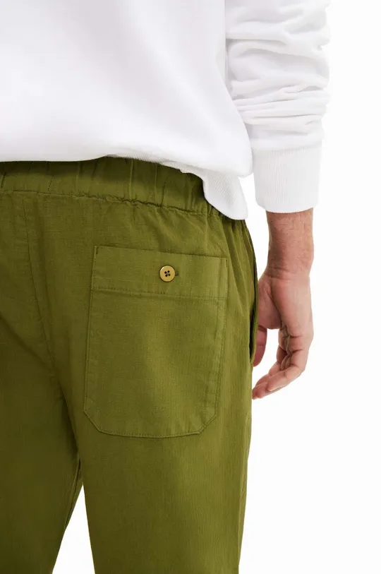 Desigual pantaloni in cotone 100% Cotone