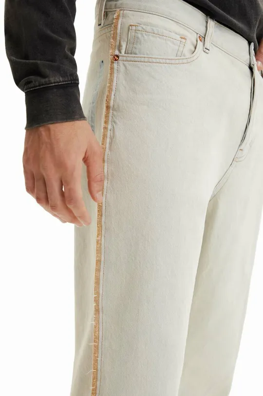 Desigual spodnie bawełniane 100 % Bawełna