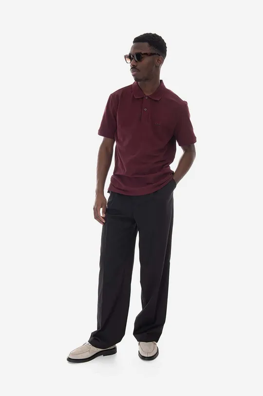 Han Kjøbenhavn spodnie z wełną Boxy Suit Pants czarny