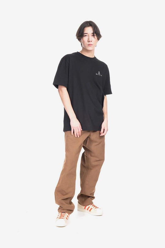 Carhartt WIP spodnie Single Knee Pant brązowy