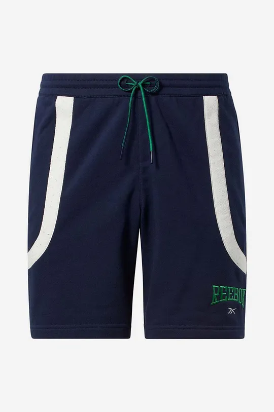 navy Reebok Classic cotton shorts Var FT Shorts