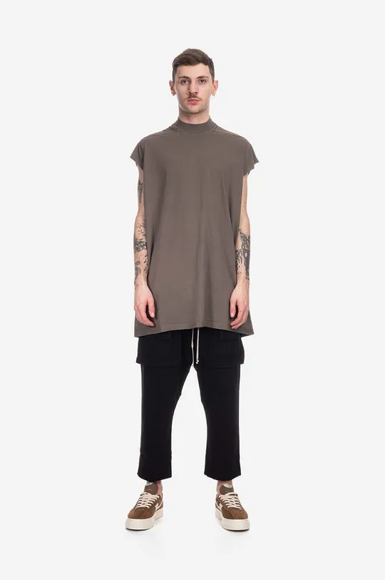 Rick Owens cotton trousers Creatch Cargo Cropped Drawstring black
