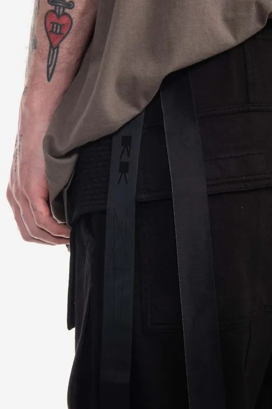 Rick Owens cotton trousers Creatch Cargo Cropped Drawstring Men’s
