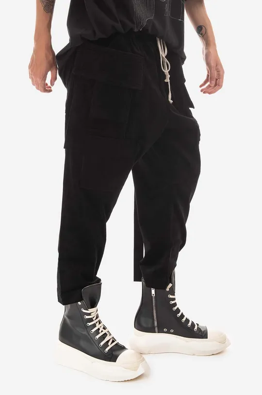 Rick Owens cotton trousers Cargo Cropped Drawstring