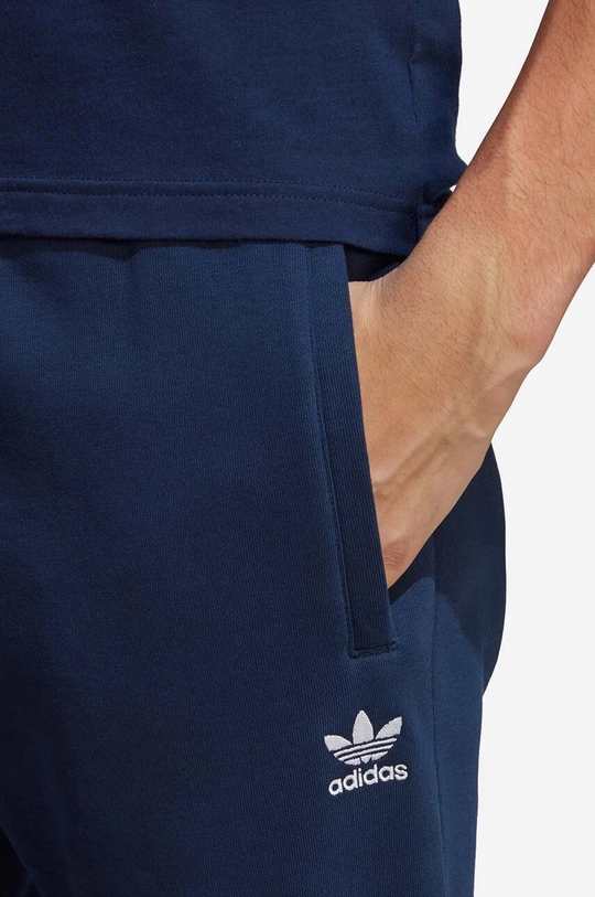 тъмносин Спортен панталон adidas Originals Trefoil Essentials Pants