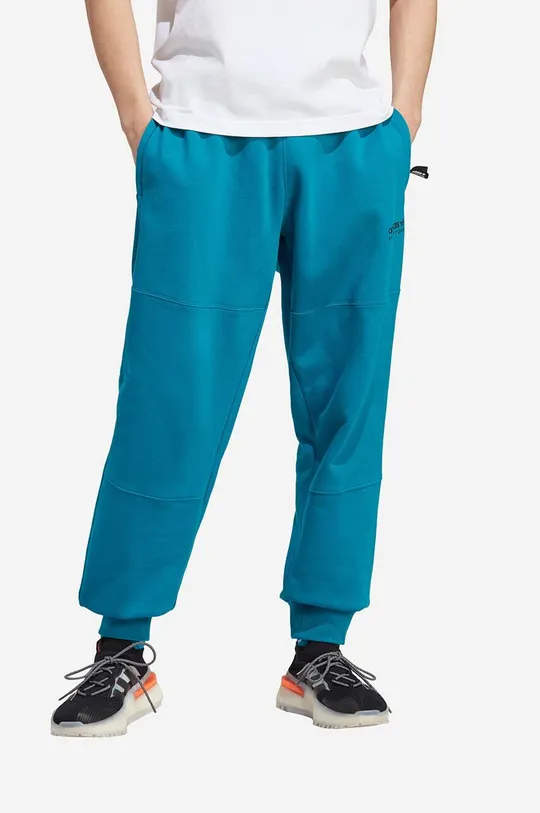 blue adidas Originals cotton joggers Men’s