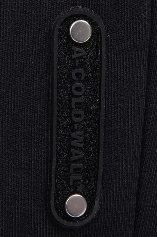 Bavlnené tepláky A-COLD-WALL* Brutalist Jersey Pant ACWMB161 BLACK Pánsky