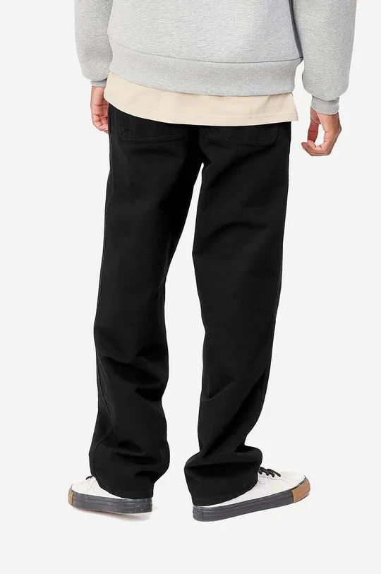 Памучен панталон Carhartt WIP Simple Pant черен