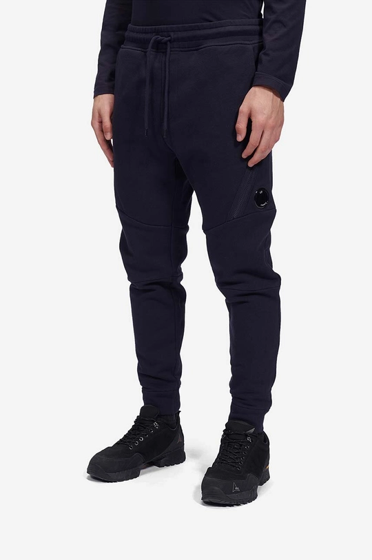 negru C.P. Company pantaloni de trening din bumbac Jogging Pant De bărbați