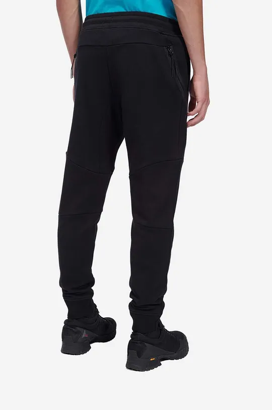 czarny C.P. Company spodnie dresowe bawełniane Jogging Pant