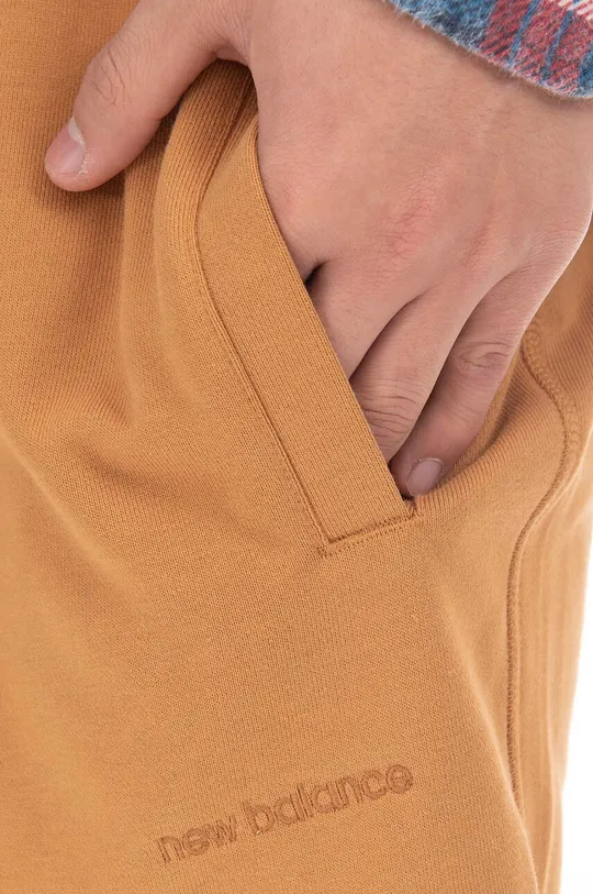 New Balance spodnie dresowe bawełniane