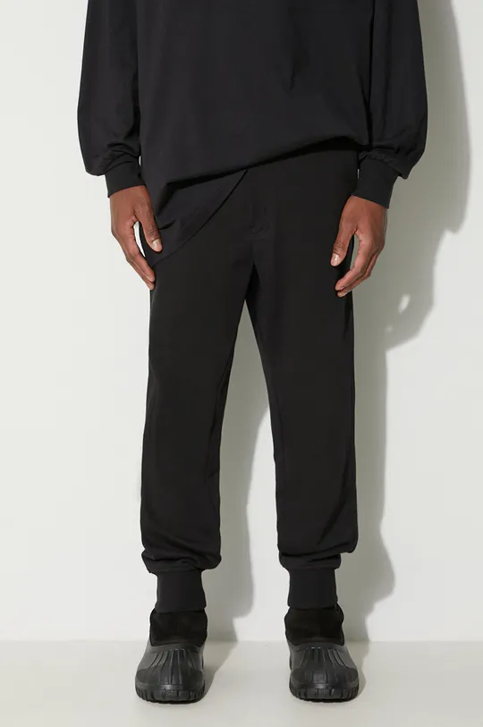 чорний Бавовняні спортивні штани Y-3 Чоловічий