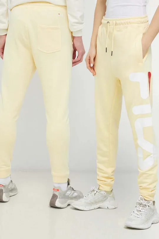 жовтий Спортивні штани Fila Unisex