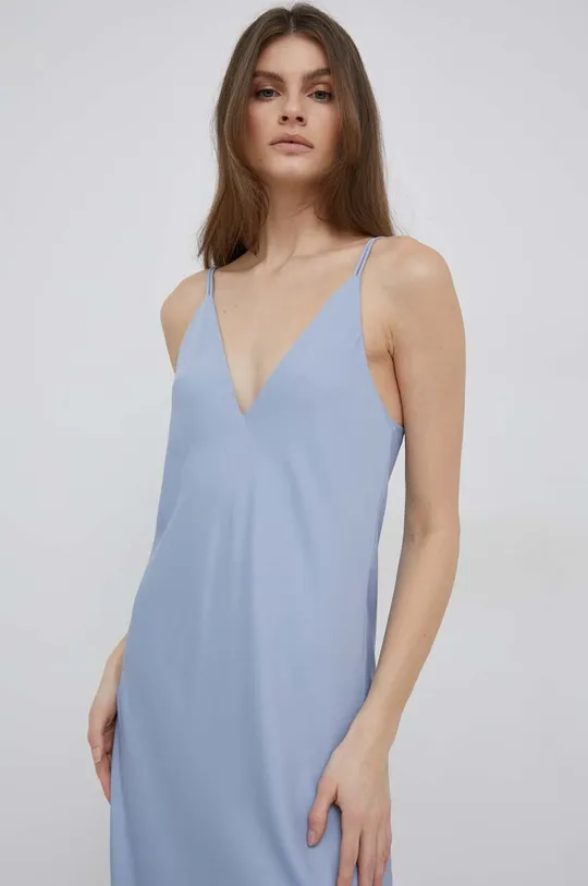 голубой Платье Calvin Klein