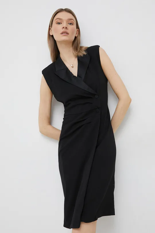 Φόρεμα DKNY μαύρο