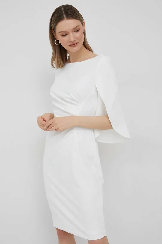 Φόρεμα DKNY λευκό