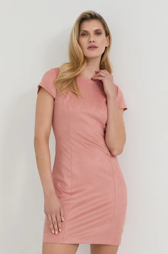 ροζ Φόρεμα Guess Γυναικεία