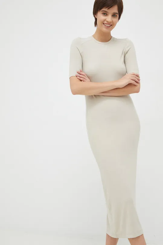 beżowy Calvin Klein sukienka Damski