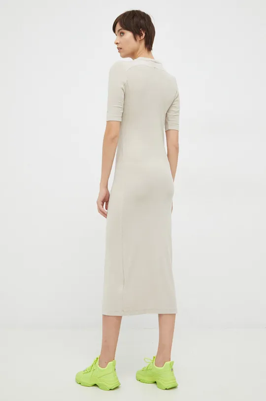 Calvin Klein sukienka Materiał 1: 94 % Modal, 6 % Elastan, Materiał 2: 95 % Modal, 5 % Elastan