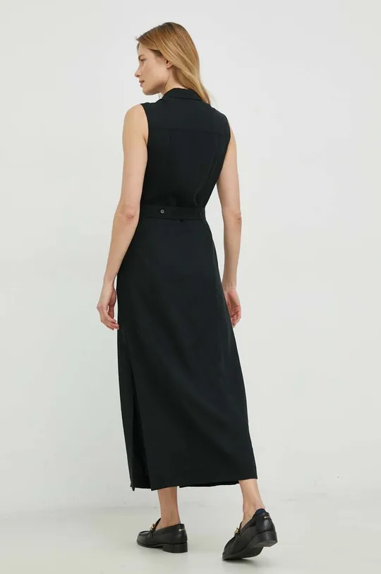 Φόρεμα από λινό μείγμα Calvin Klein  85% Lyocell, 15% Λινάρι