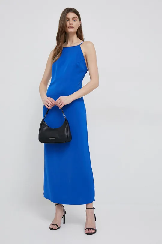 Šaty Calvin Klein modrá