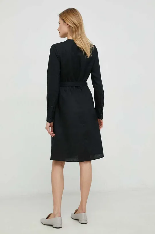 Λινό φόρεμα Calvin Klein  100% Λινάρι
