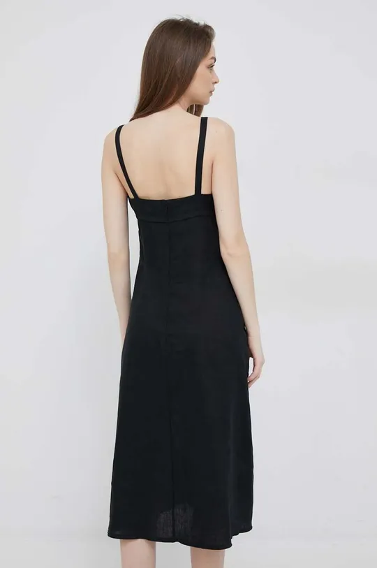 Λινό φόρεμα Calvin Klein  100% Λινάρι