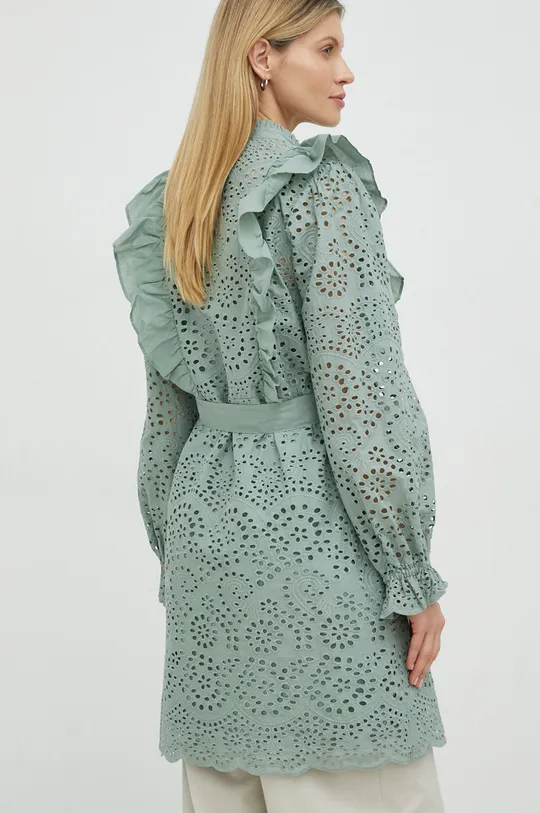 Βαμβακερό φόρεμα Bruuns Bazaar Sienna Kandra  Κύριο υλικό: 100% Οργανικό βαμβάκι Φόδρα: 100% Βισκόζη