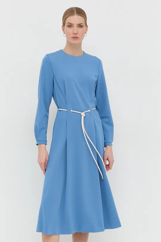 niebieski BOSS sukienka