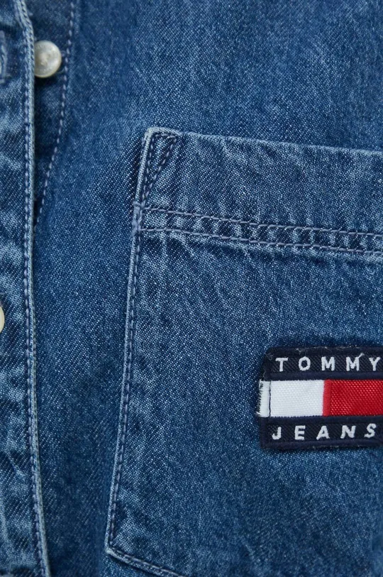 Rifľové šaty Tommy Jeans Dámsky