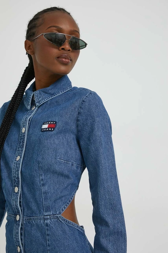 kék Tommy Jeans farmerruha