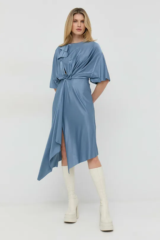μπλε Φόρεμα Victoria Beckham Γυναικεία