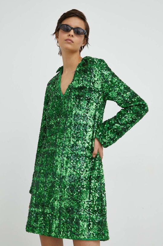 πράσινο Φόρεμα Samsoe Samsoe Γυναικεία