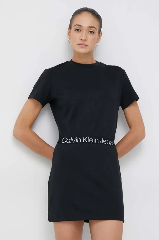Calvin Klein Jeans sukienka czarny