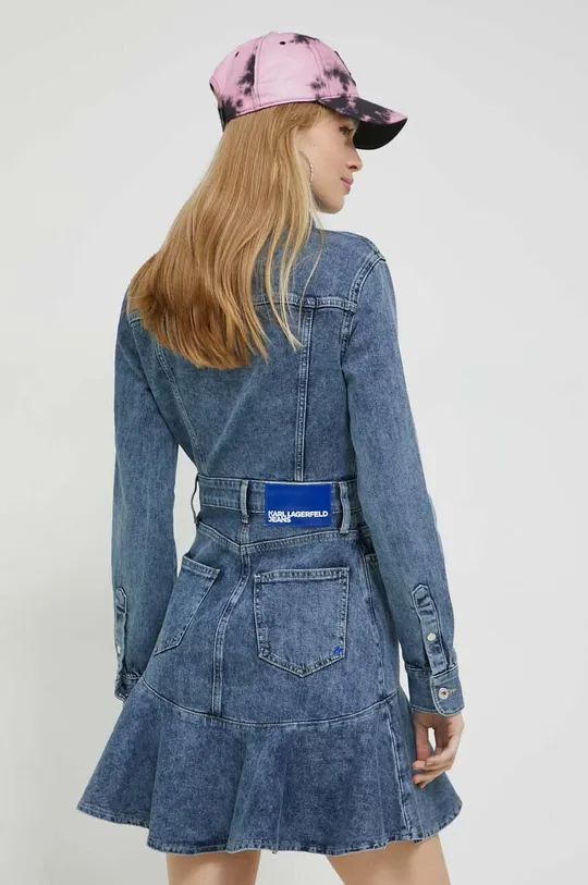 Karl Lagerfeld Jeans farmerruha  99% biopamut, 1% elasztán