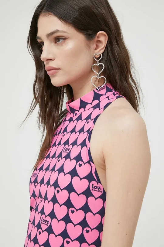 rózsaszín Love Moschino ruha
