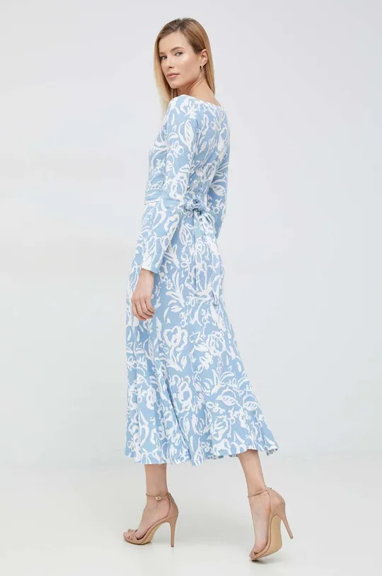 Βαμβακερό φόρεμα Polo Ralph Lauren  100% Βαμβάκι