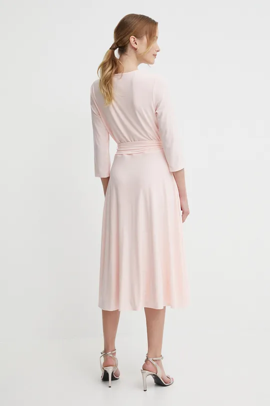 Φόρεμα Lauren Ralph Lauren ροζ