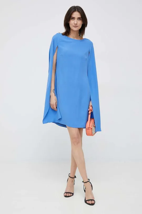 Lauren Ralph Lauren sukienka niebieski