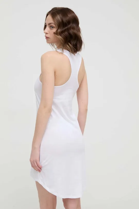 Guess sukienka bawełniana biały