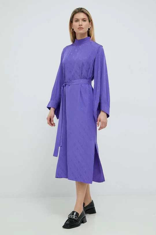 фіолетовий Сукня Gestuz Жіночий