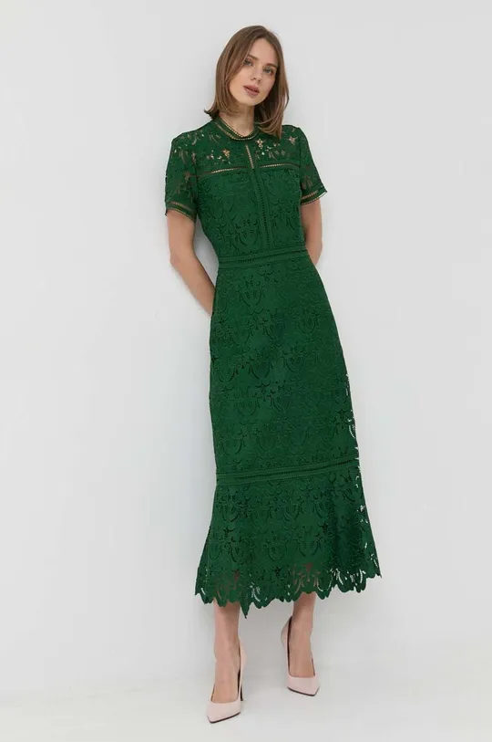 zelená Šaty Ivy Oak Dámsky