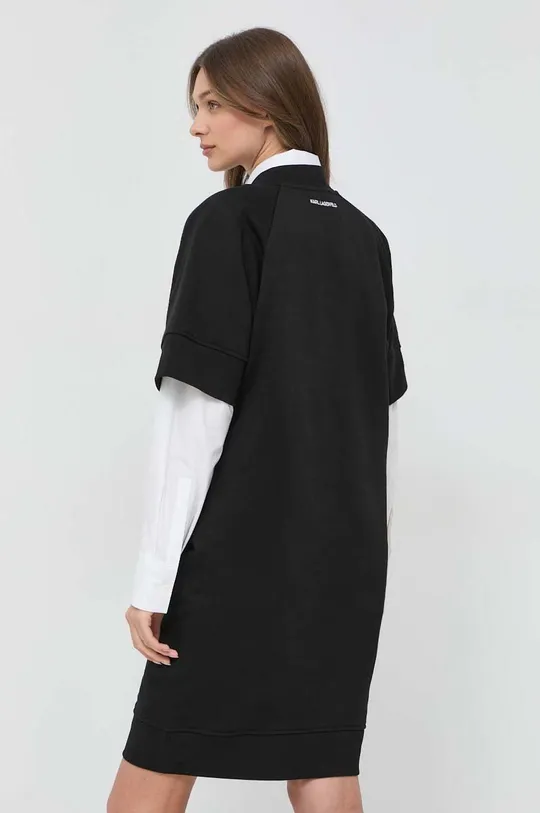 Karl Lagerfeld sukienka 90 % Bawełna organiczna, 10 % Poliester z recyklingu