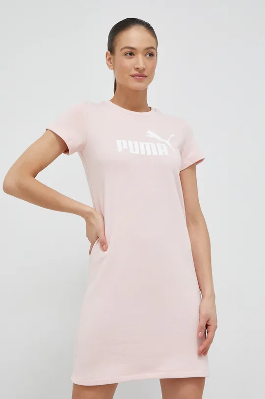 roza Obleka Puma Ženski