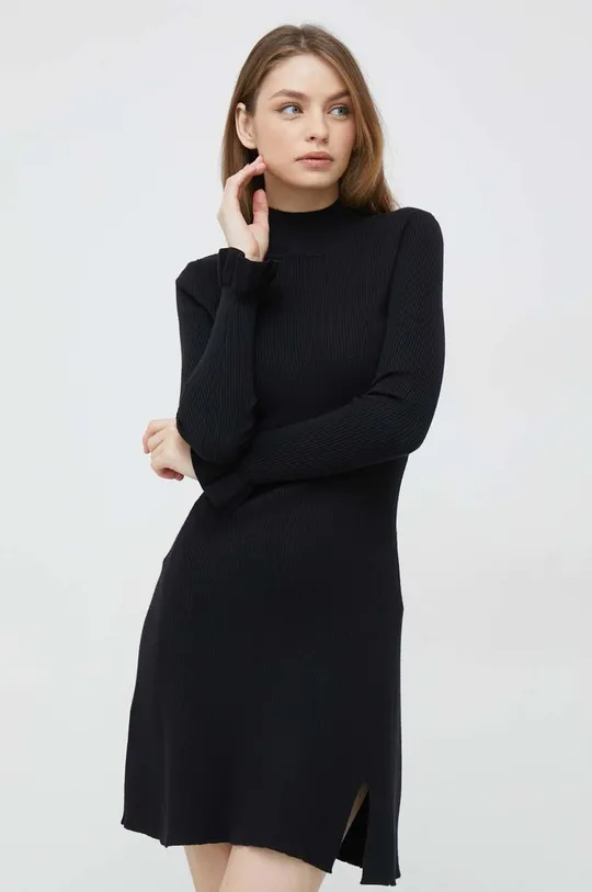 μαύρο Φόρεμα Pepe Jeans Talaya Γυναικεία