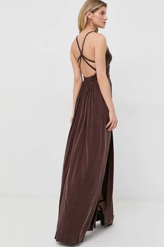 Платье Elisabetta Franchi коричневый
